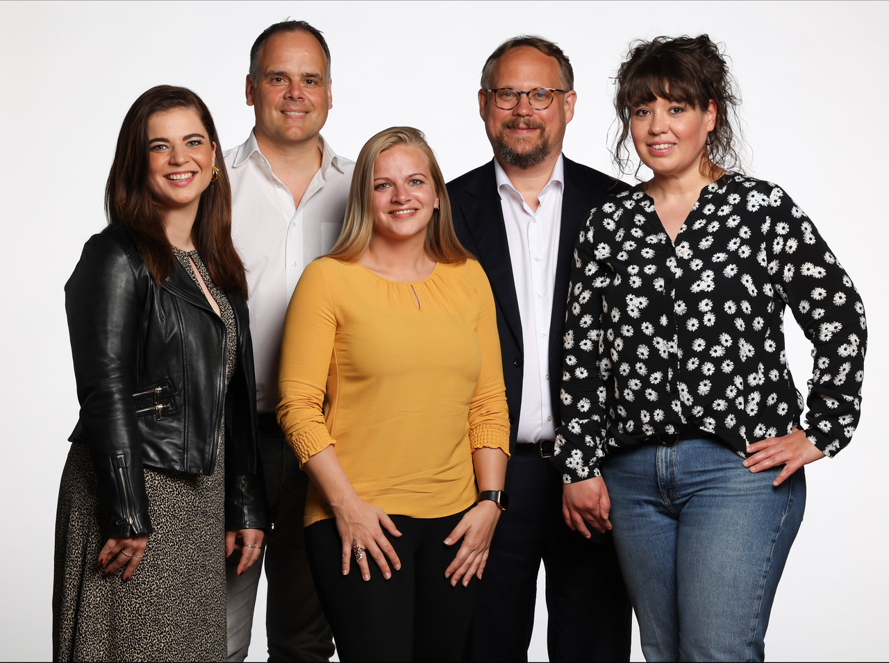 v. l. n.: Kristin Krumm, Marco Meiners, Maike Woelk, Prof. Dr. Thomas Garbe, Verony Reichelt