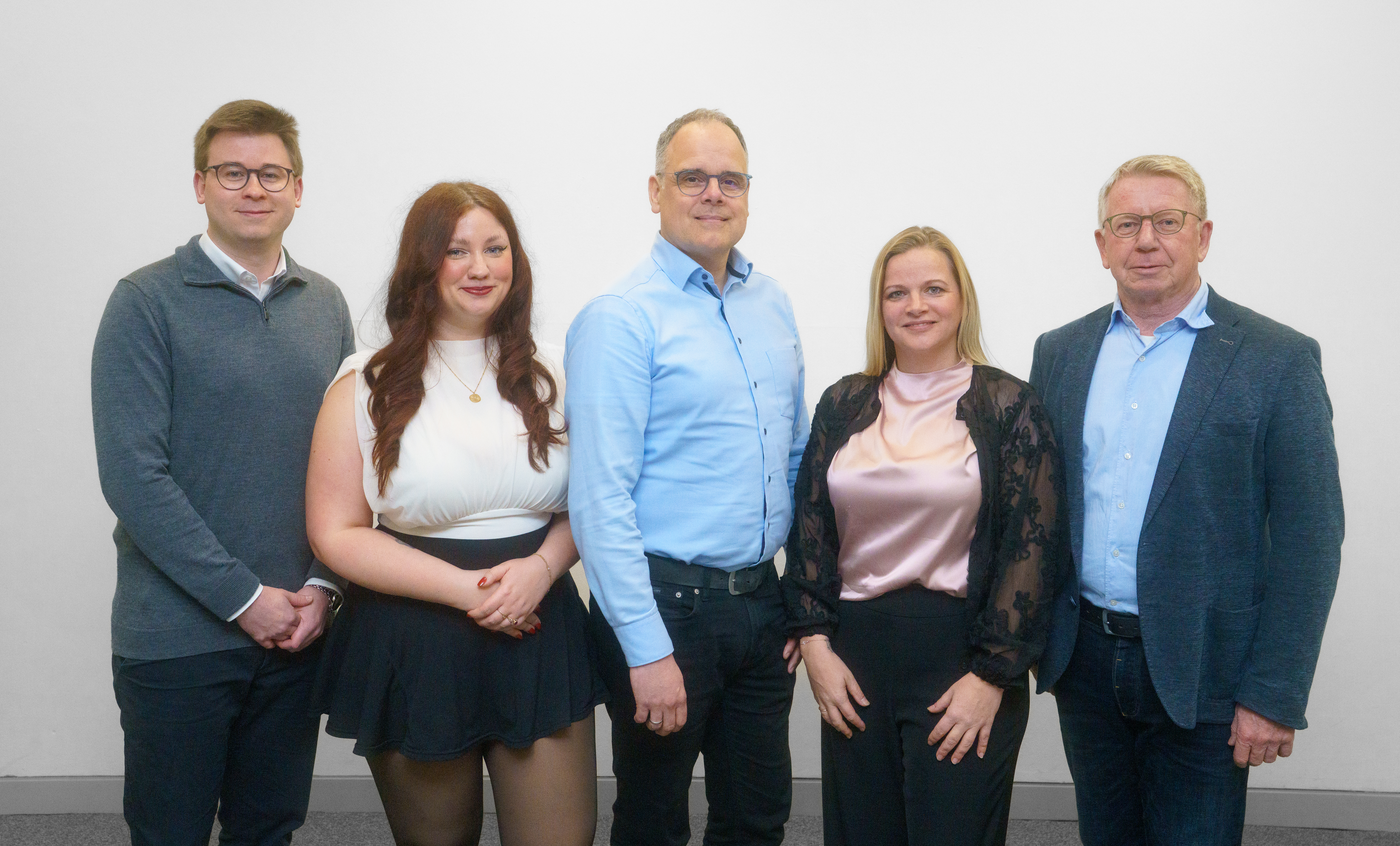 Mats-Ole Maretzke, Darlien Dósa, Marco Meiners, Maike Woelk, Otmar Böhmer