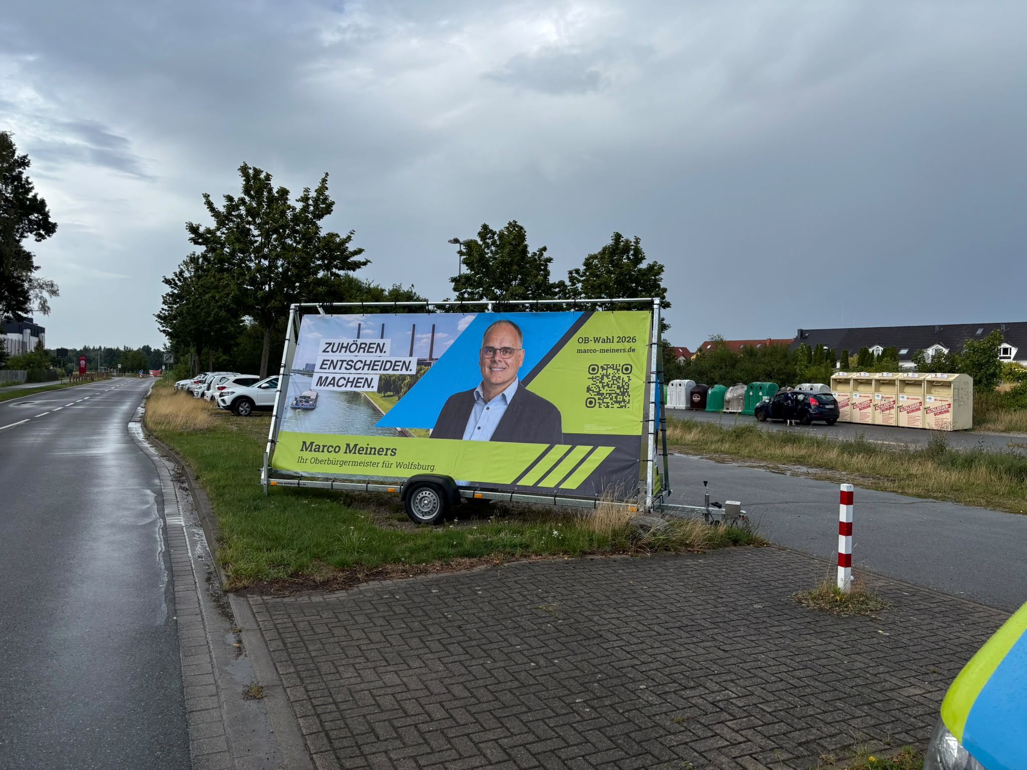 Wahlkampfanhänger Marco Meiners